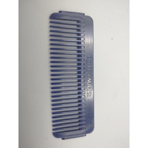 Vintage ESTEE LAUDER Comb Navy, Purse Travel missing mirror - Picture 1 of 3